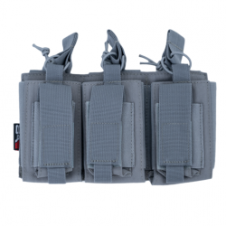 Porte chargeur 3 poches - Gris - Swiss Arms