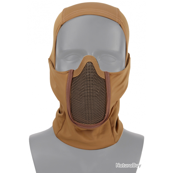 Cagoule Cobra avec Stalker intgr - Coyote Brown - Swiss Arms