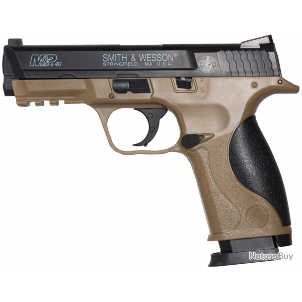 Smith & Wesson M&P.40 Spring - Noir & Tan - Cybergun