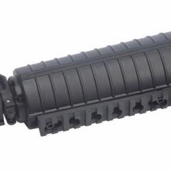 Rail (x2) Picatinny avec vis pour gardemain M4/M733/M16A2 (605212) - Noir - Swiss Arms
