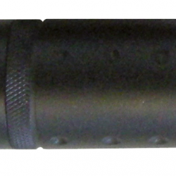 Silencieux compact pour filetage 14mm CCW - 60x32mm / Aluminium / Noir - Swiss Arms