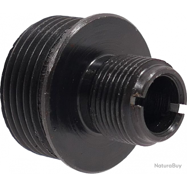Adaptateur silencieux pour type 96 / Mauser SR pour filetage 14mm CCW - Mtal / Noir - Swiss Arms