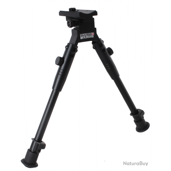 Bipied Universel multi-usage (605246) - Noir - Swiss Arms