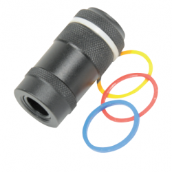 Réducteur de puissance - 14mm CCW / Aluminium / Noir - Swiss Arms