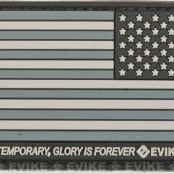 Patch USA "Pain & Glory" - Inversé / Gris - Evike