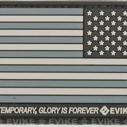 Patch USA "Pain & Glory" - Inversé / Gris - Evike