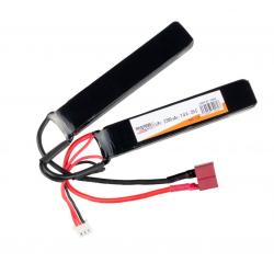 Batterie LiPo 7,4V 2200mAh 25C type Double Stick - T-Dean - Swiss Arms