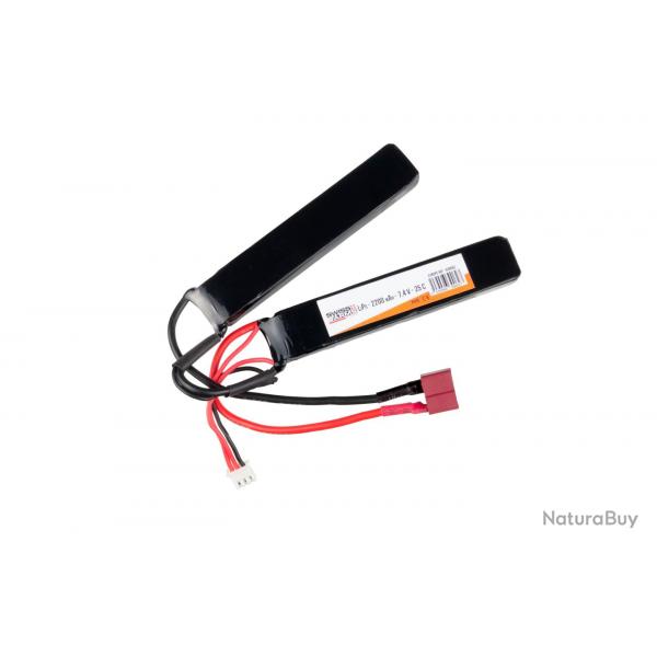 Batterie LiPo 7,4V 2200mAh 25C type Double Stick - T-Dean - Swiss Arms