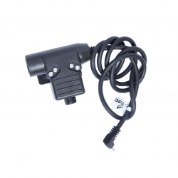 PTT U94 (6691-AZ) - Motorola 1-pin / Noir - Z-Tactical