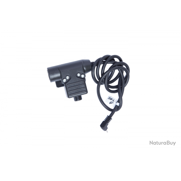 PTT U94 (6691-AZ) - Motorola 1-pin / Noir - Z-Tactical