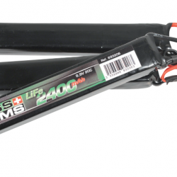 Batterie LiFePo 9,9V 2400mAh 20C type Triple Stick (693206) - Tamiya Mini - Swiss Arms