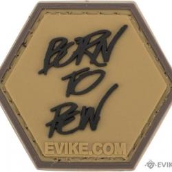 PVC "Born To Pew" - Tan - Evike/Hex Patch