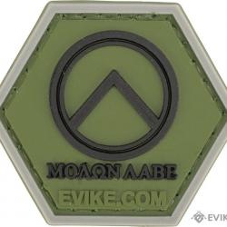PVC Freedom "Molon Labe" Bouclier Lambda Lakedaimon - Evike/Hex Patch