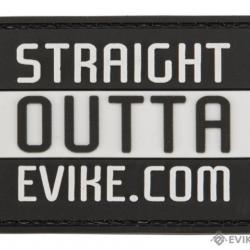 Patch PVC 2"x3" "Straight Outta Evike.com" - Evike