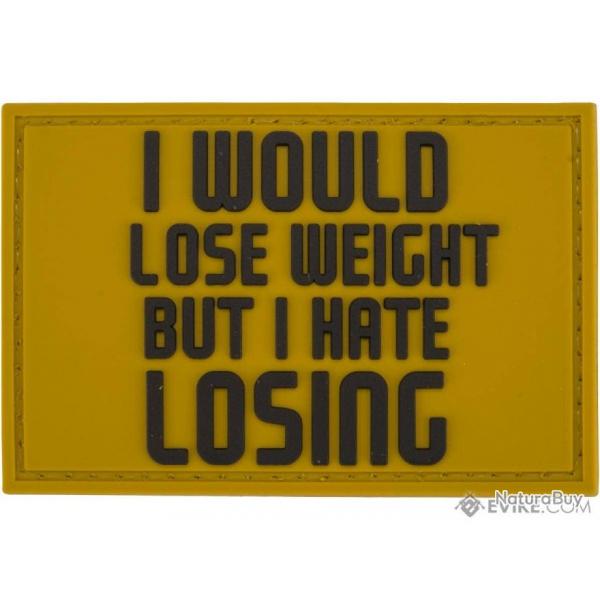 Patch PVC 2"x3" "Hate Losing Weight" - Evike