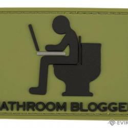 Patch PVC 2"x3" Bathroom Blogger" - Evike