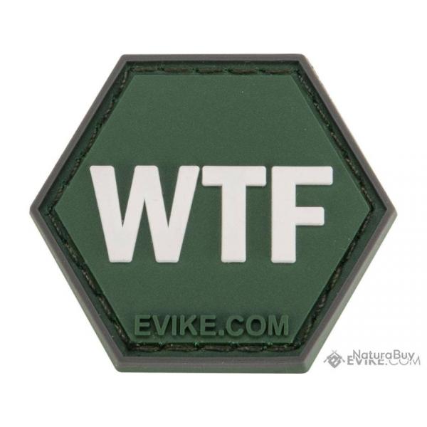 PVC "WTF" - Vert - Evike/Hex Patch