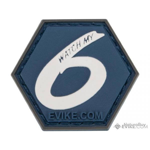 PVC "Watch My 6" - Evike/Hex Patch