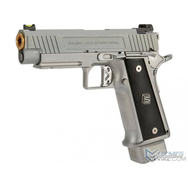 Salient Arms 2011 Hi-Capa 4.3 DS GBB CO2 - Silver - EMG