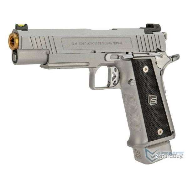 Salient Arms 2011 Hi-Capa 5.1 DS GBB CO2 - Silver - EMG