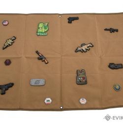 Moyen panneau d'exposition scratch pour patchs - Coyote Brown - Evike