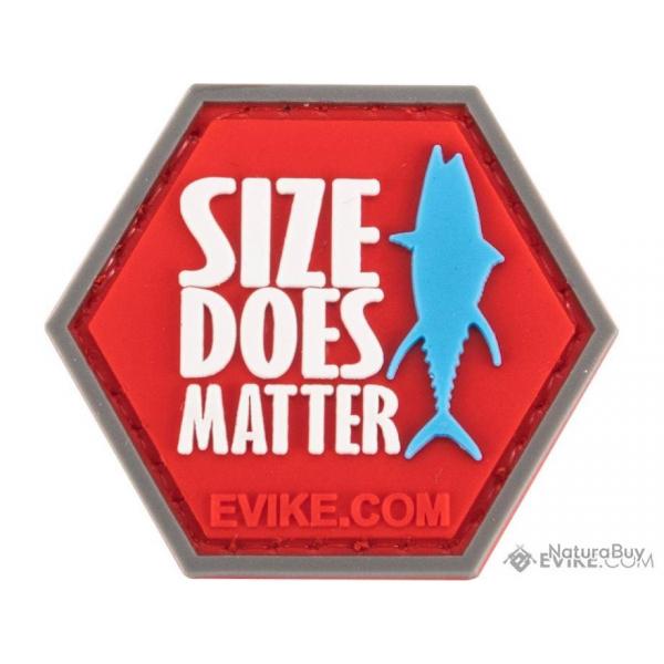 PVC Pche "Size Does Matter" - Evike/Hex Patch