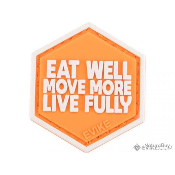PVC "Eat Move Live" - Evike/Hex Patch