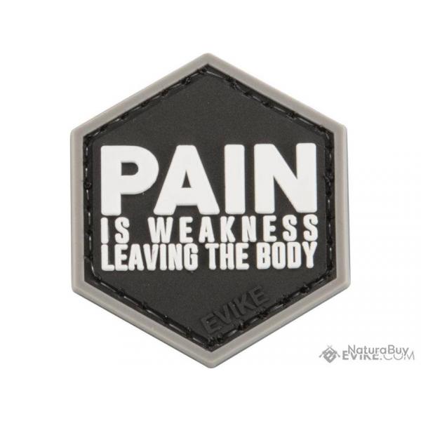 PVC "Pain is Weakness" - Evike/Hex Patch