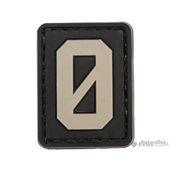 Patch PVC Chiffre 0 - Evike