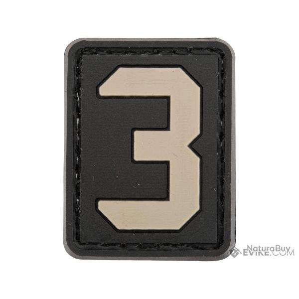Patch PVC Chiffre 3 - Evike