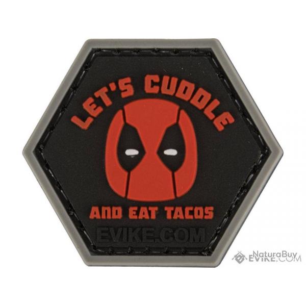 PVC Comic "Cuddle & Tacos" - Evike/Hex Patch