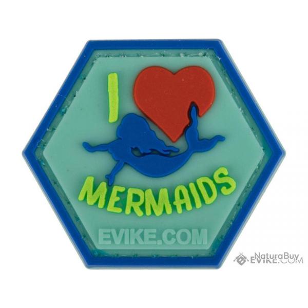 PVC "I Love Mermaids" - Evike/Hex Patch