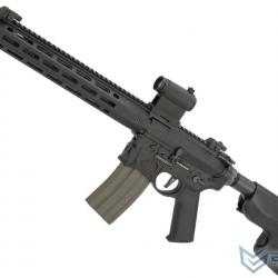 Sharps Bros. M4 "Warthog" Carbine 15" AEG avec poignée moteur Slim Super High Torque - Noir - EMG/Ar