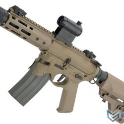 Sharps Bros. M4 "Overthrow" PDW 8" AEG avec poignée moteur Slim - Olive Drab - EMG/Ares