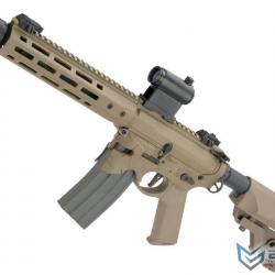 Sharps Bros. M4 "Overthrow" SBR 12" AEG avec poignée moteur Slim - Olive Drab - EMG/Ares