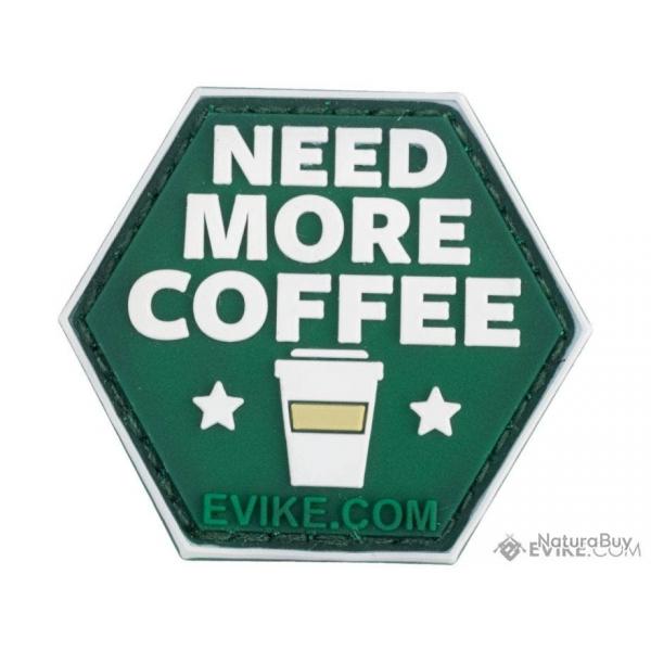 PVC "Need More Coffee" - Evike/Hex Patch