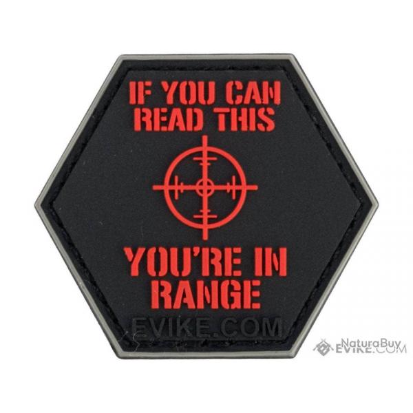 PVC "You're In Range" - Evike/Hex Patch