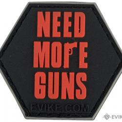 PVC "Need More Guns" - Evike/Hex Patch