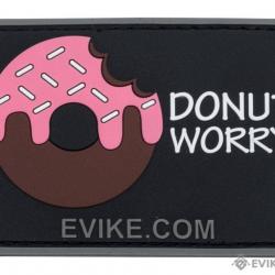 Patch PVC 2"x3" "Donut Worry" - Evike