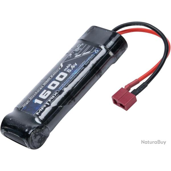 Batterie NiMH 8,4V 1600mAh type Pack - Tamiya mini - Matrix