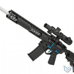 F-1 Firearms BDR-15 AEG - Version 400 fps & eSilverEdge / Noir & Bleu - EMG/APS