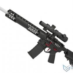 F-1 Firearms BDR-15 AEG - Version 400 fps / Noir & Rouge - EMG/APS