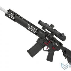 F-1 Firearms BDR-15 AEG - Version 350 fps / Noir & Rouge - EMG/APS