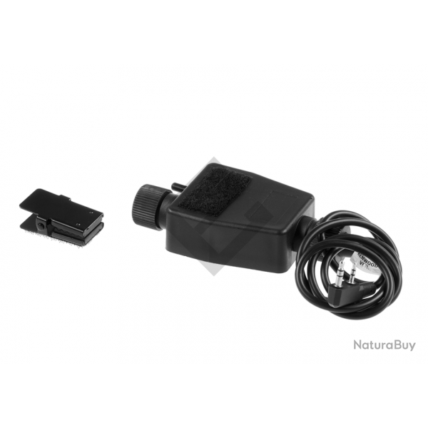 PTT double com zTEA - Kenwood / Noir - Z-Tactical