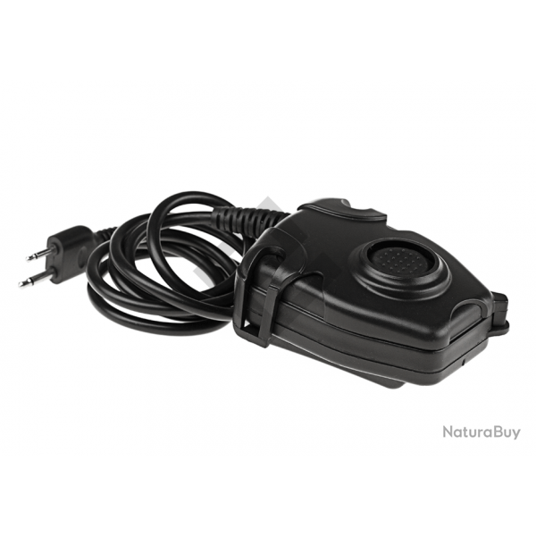 PTT - ICOM / Noir - Z-Tactical