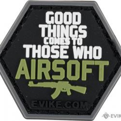 PVC "GoOlive Drab Things Airsoft" - Evike/Hex Patch
