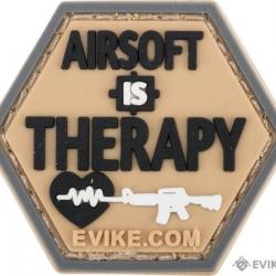 PVC "Airsoft Is Therapy" - Evike/Hex Patch