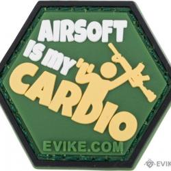 PVC iAirsoft "Airsoft Is My Cardio" - Evike/Hex Patch