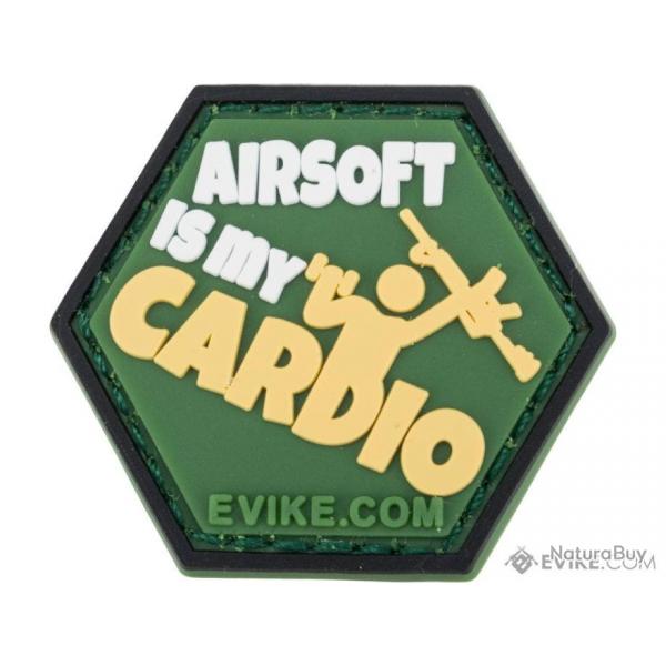 PVC iAirsoft "Airsoft Is My Cardio" - Evike/Hex Patch