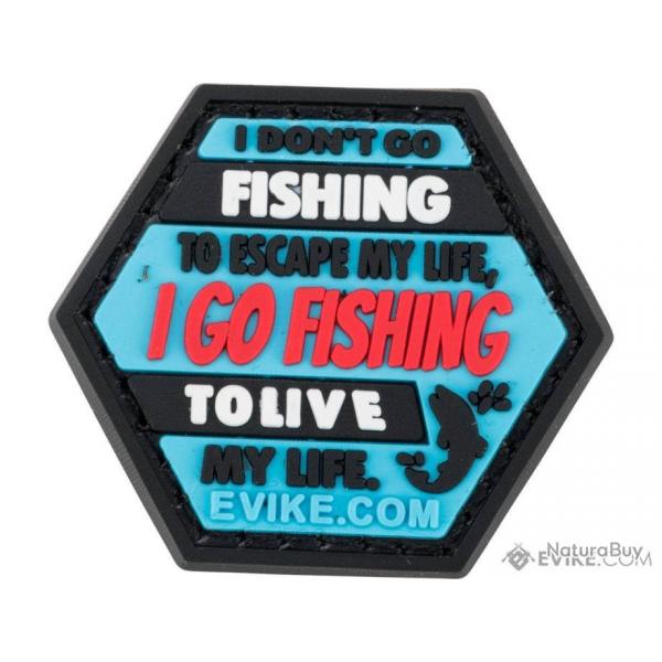 PVC Pche "Fishing Life" - Evike/Hex Patch